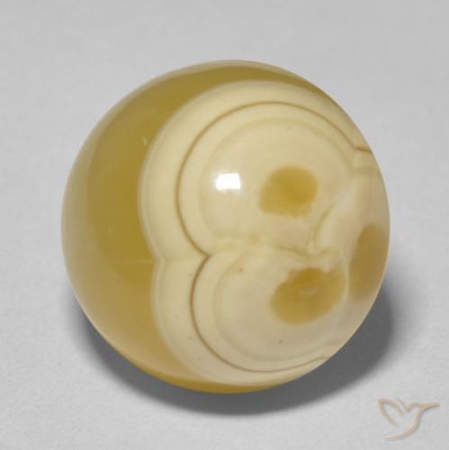 Agate Multicolore naturelle ovale, 17.70 ct, Opaque