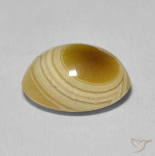 Agate Multicolore naturelle ovale, 8.06 ct, Opaque