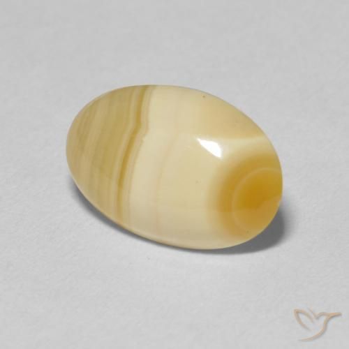 Agate Multicolore naturelle ovale, 3.76 ct, Opaque