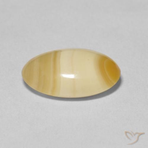 Agate Multicolore naturelle ovale, 3.76 ct, Opaque