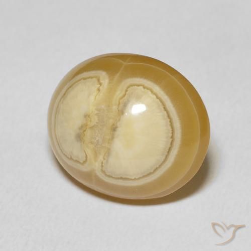 Agate Multicolore naturelle ovale, 11.61 ct, Opaque