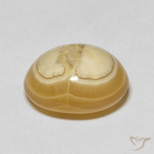 Agate Multicolore naturelle ovale, 11.61 ct, Opaque