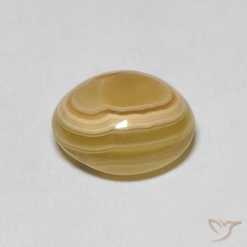 Agate Multicolore naturelle ovale, 7.01 ct, Opaque