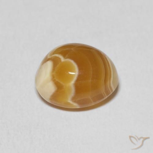 Agate Multicolore naturelle ovale, 3.84 ct, Opaque