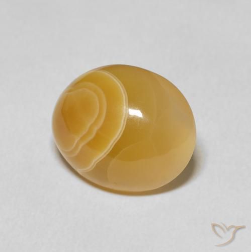 Agate Multicolore naturelle ovale, 7.38 ct, Opaque