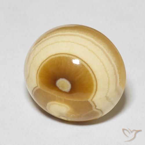 Agate Multicolore naturelle ovale, 19.18 ct, Opaque