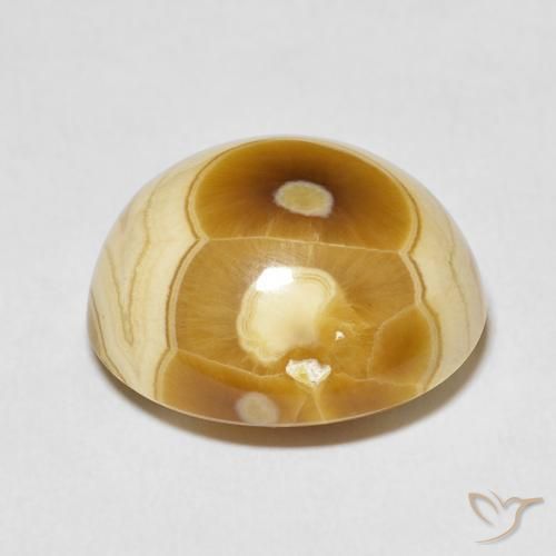 Agate Multicolore naturelle ovale, 19.18 ct, Opaque