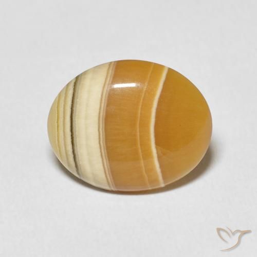 5.42ct Naturel Multicolore Agate, ovale, Opaque, Photo A