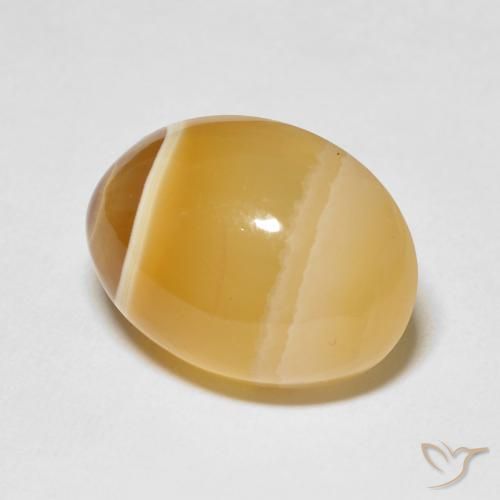Agate Multicolore naturelle ovale, 26.17 ct, Opaque