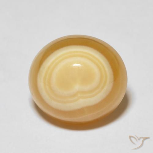 Agate Multicolore naturelle ovale, 13.30 ct, Opaque