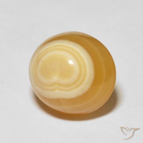 Agate Multicolore naturelle ovale, 13.30 ct, Opaque