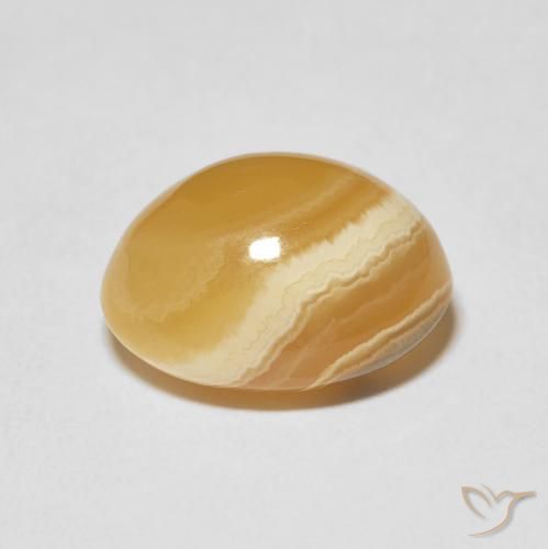 Agate Multicolore naturelle ovale, 10.82 ct, Opaque