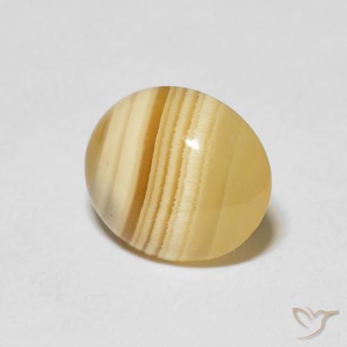 Agate Multicolore naturelle ovale, 2.88 ct, Opaque