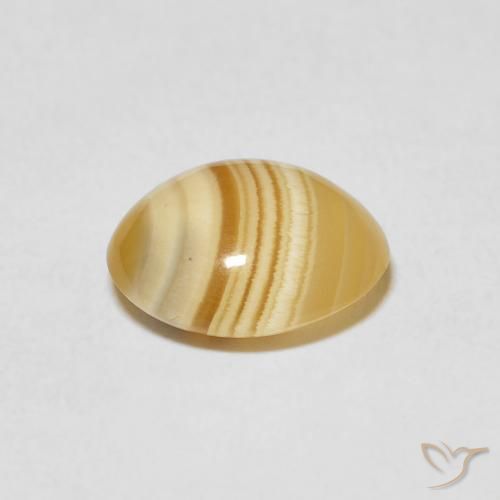 Agate Multicolore naturelle ovale, 2.88 ct, Opaque