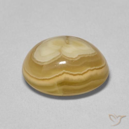 Agate Multicolore naturelle ovale, 6.49 ct, Opaque