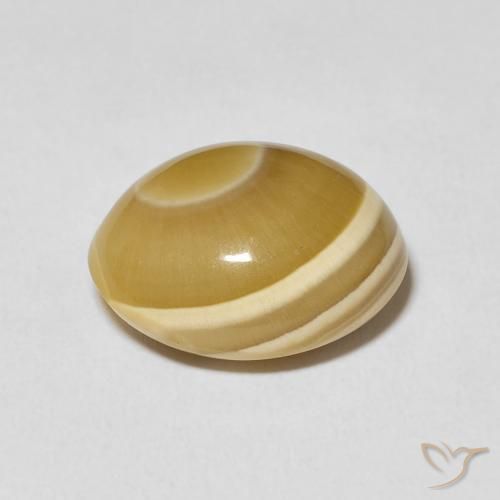Agate Multicolore naturelle ovale, 8.59 ct, Opaque