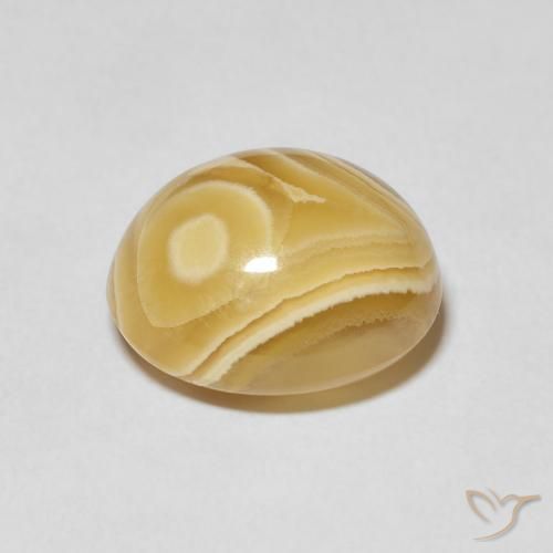 Agate Multicolore naturelle ovale, 13.72 ct, Opaque
