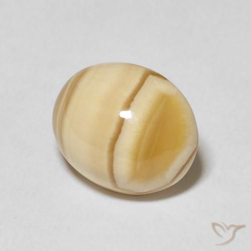 Agate Multicolore naturelle ovale, 5.88 ct, Opaque