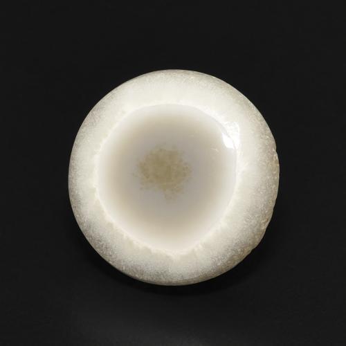 Agate Blanc multicolore naturelle Tour, 6.31 ct, Opaque