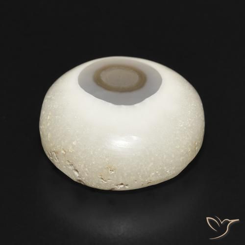Agate Blanc multicolore naturelle Tour, 14.01 ct, Opaque