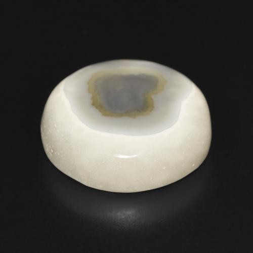 Agate Blanc multicolore naturelle Tour, 15.97 ct, Opaque