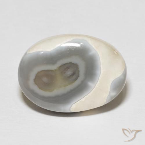 14.42ct Naturel Multicolore Agate, ovale, Opaque
