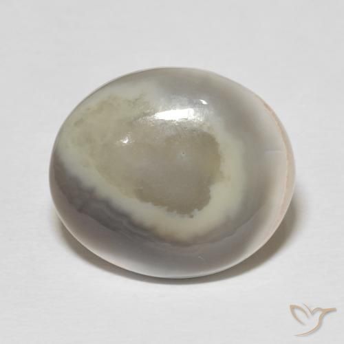 11.77ct Naturel Multicolore Agate, ovale, Opaque