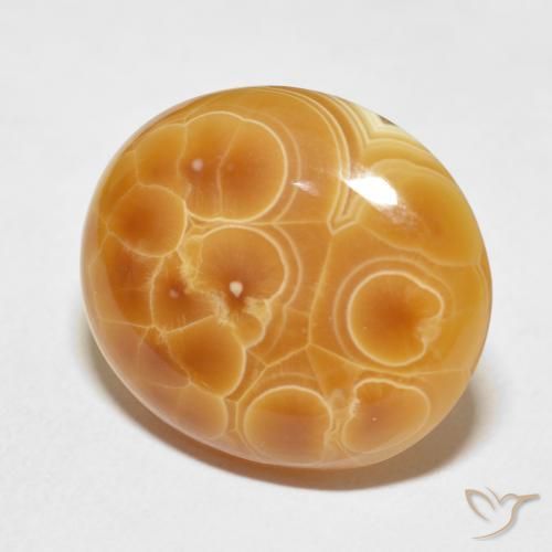 Agate Multicolore naturelle ovale, 18.54 ct, Opaque