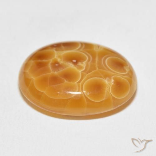 Agate Multicolore naturelle ovale, 18.54 ct, Opaque