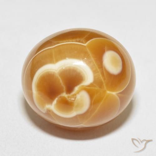 24.26ct Naturel Multicolore Agate, ovale, Opaque