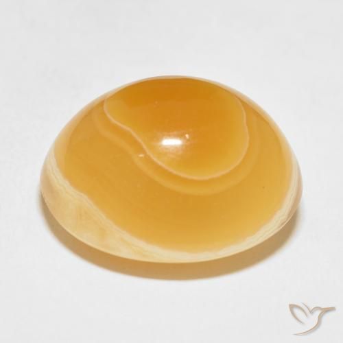 Agate Multicolore naturelle ovale, 32.96 ct, Opaque