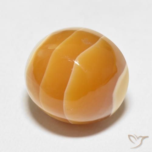 Agate Multicolore naturelle ovale, 16.52 ct, Opaque