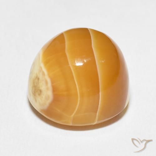 Agate Multicolore naturelle ovale, 16.52 ct, Opaque