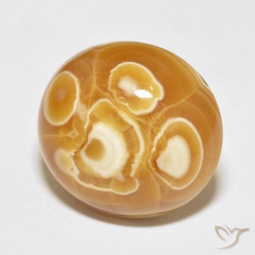 Agate Multicolore naturelle ovale, 23.93 ct, Opaque