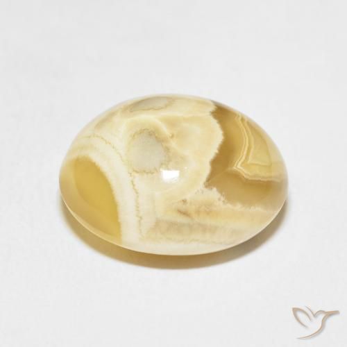 Agate Multicolore naturelle ovale, 11.12 ct, Opaque