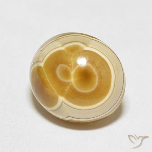 Agate Multicolore naturelle ovale, 10.21 ct, Opaque