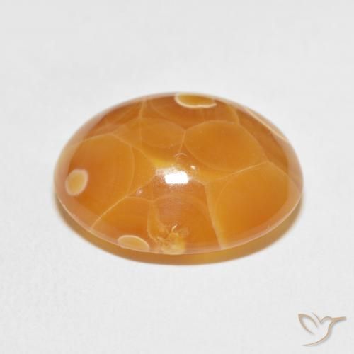 Agate Multicolore naturelle ovale, 17.46 ct, Opaque