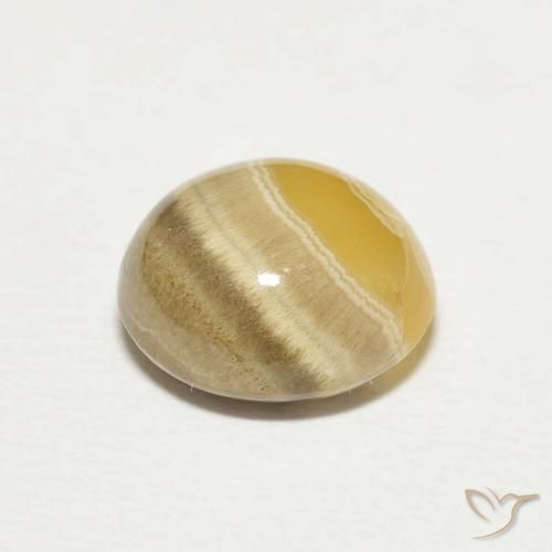 Agate Multicolore naturelle ovale, 3.32 ct, Opaque