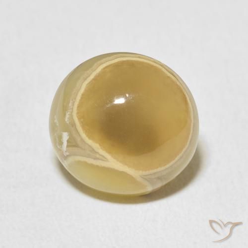 6.97ct Naturel Multicolore Agate, ovale, Opaque, Photo A