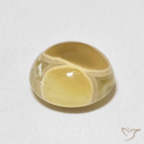 Agate Multicolore naturelle ovale, 6.97 ct, Opaque