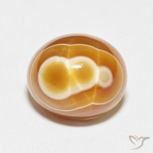 13.40ct Naturel Multicolore Agate, ovale, Opaque