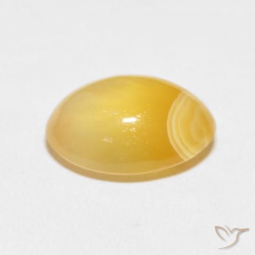 Agate Multicolore naturelle ovale, 6.64 ct, Translucide