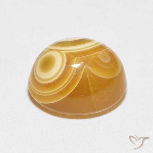 Agate Multicolore naturelle ovale, 16.20 ct, Opaque