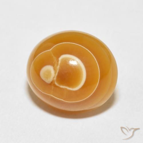 Agate Multicolore naturelle ovale, 8.93 ct, Opaque