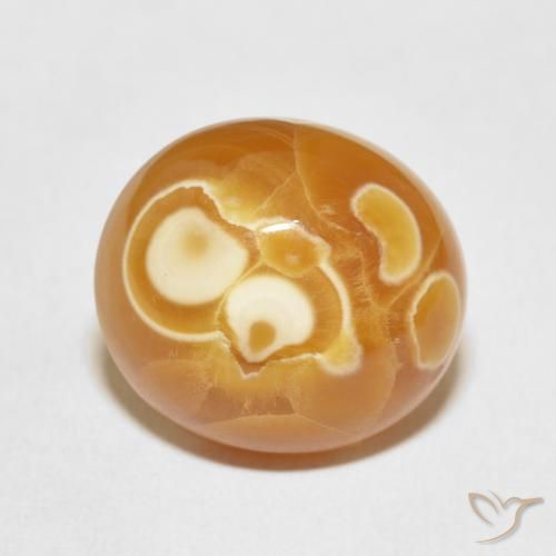 17.46ct Naturel Multicolore Agate, ovale, Opaque
