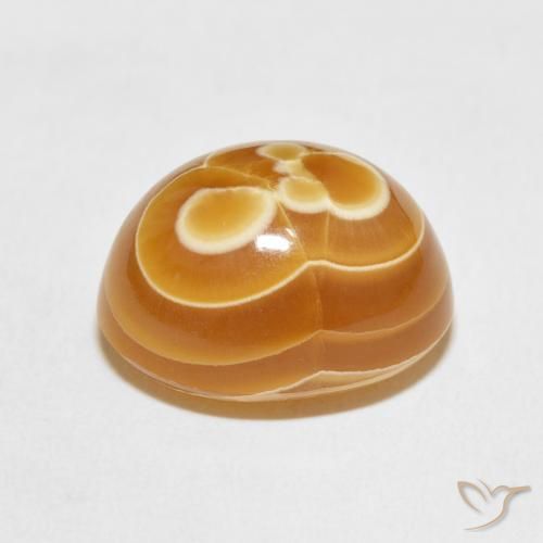 Agate Multicolore naturelle ovale, 17.47 ct, Opaque
