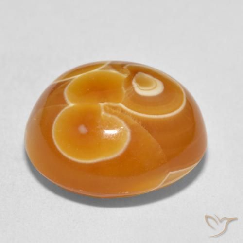 Agate Multicolore naturelle ovale, 15.88 ct, Opaque