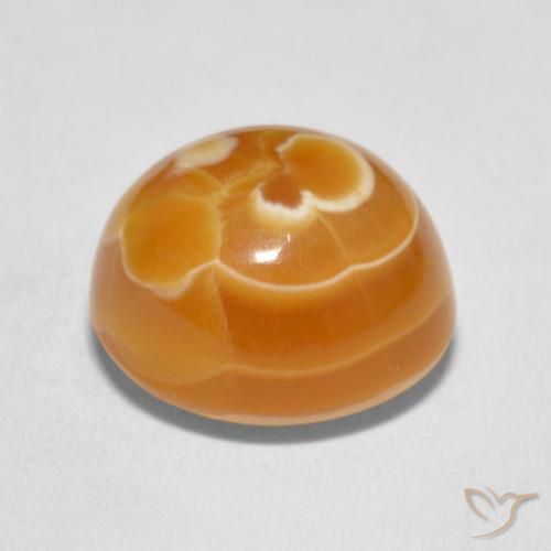Agate Multicolore naturelle ovale, 11.47 ct, Opaque