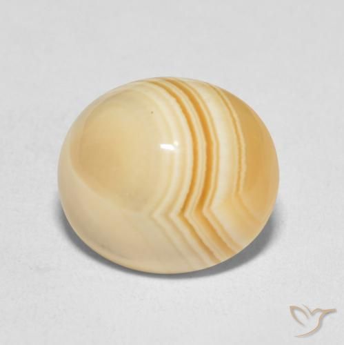 7.81ct Naturel Multicolore Agate, ovale, Opaque, Photo A