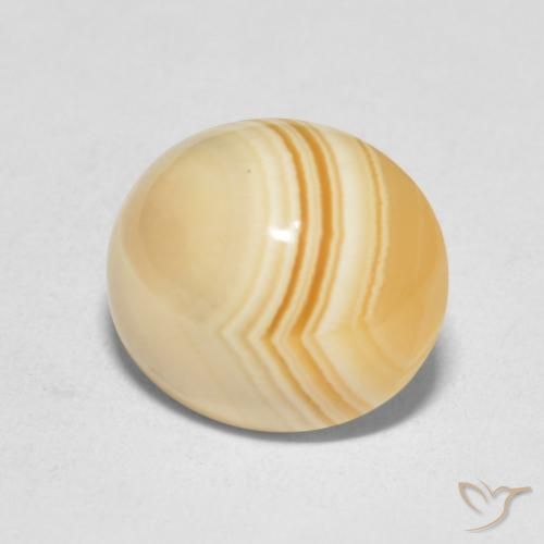 Agate Multicolore naturelle ovale, 7.81 ct, Opaque